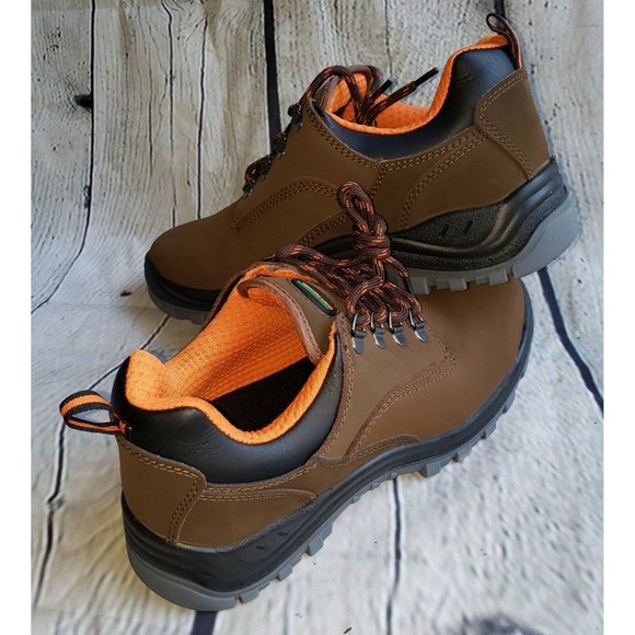 Hy Test Men\'s Safety Footwear Sz 10 Brown K10751 Steel Toe Lithium Oxford NIB main image 3